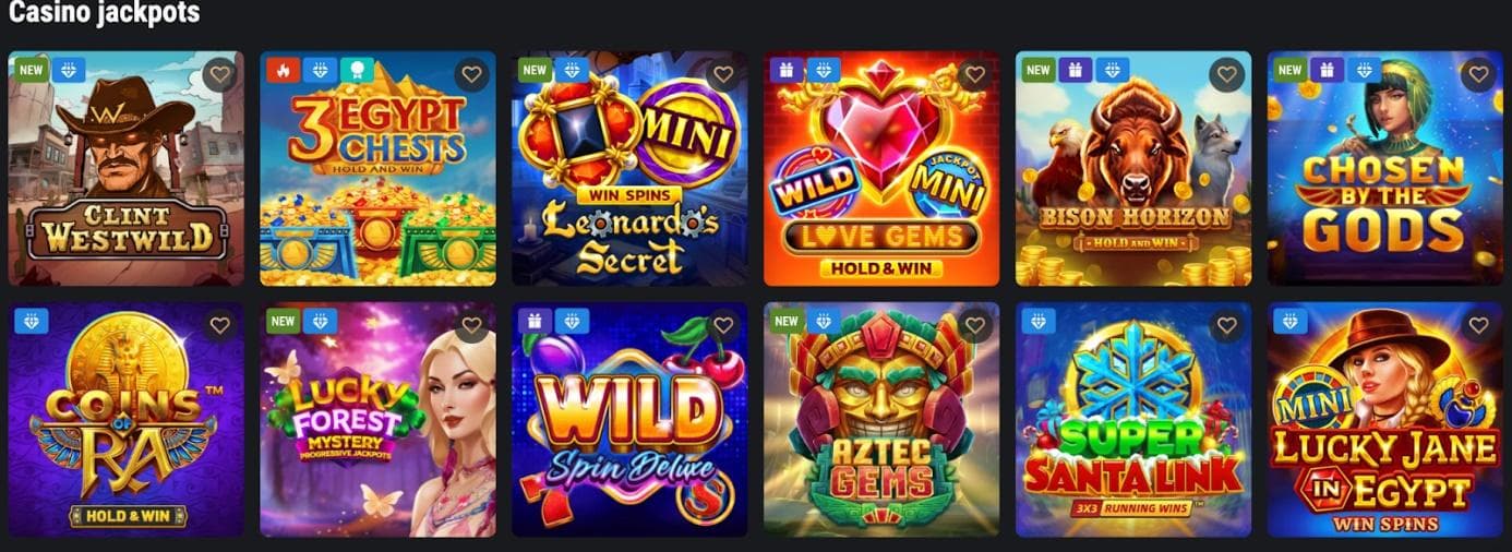king billy casino jackpots