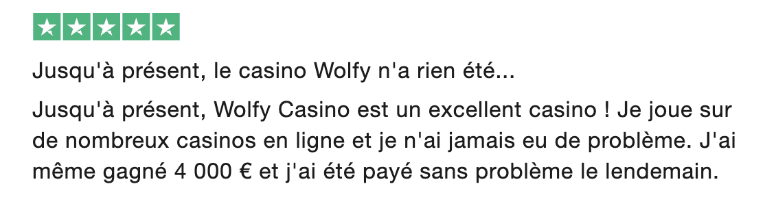wolfy casino revoir
