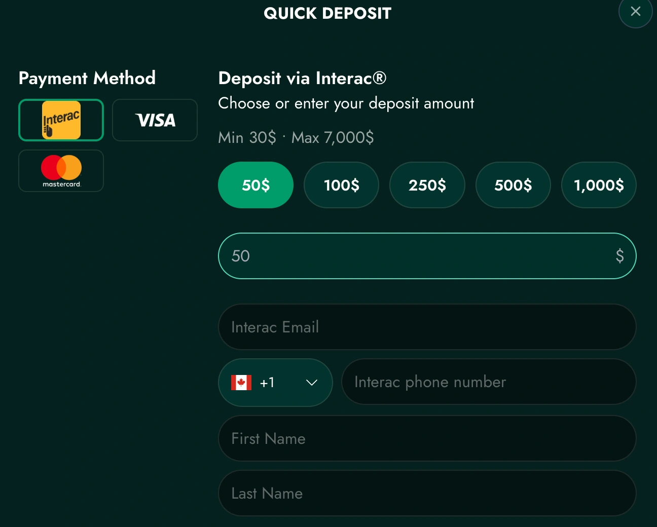 crowngreen deposit